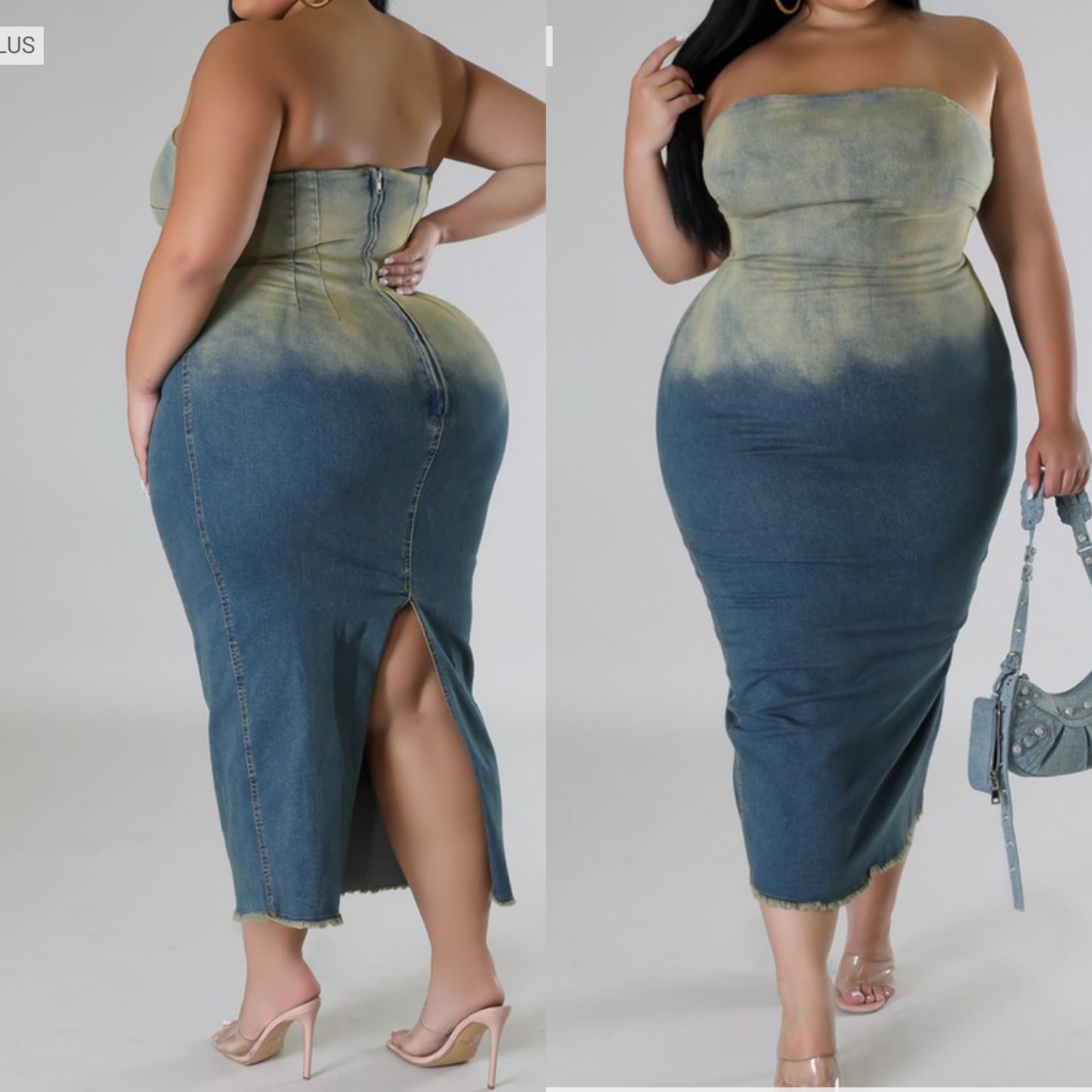 Denim dress