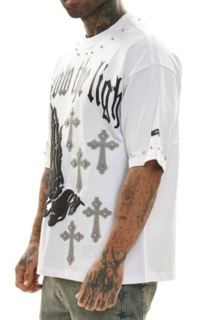 Trust your path over sized tee