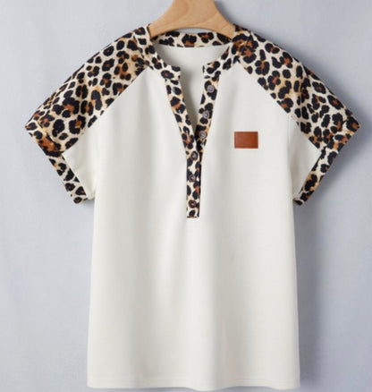 Leopard blouse
